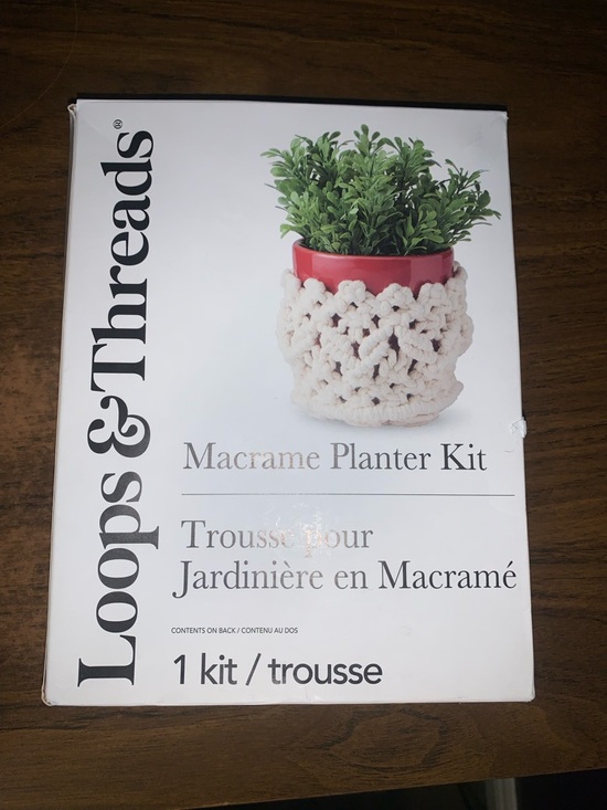 Loops & Threads Macrame Planter Kit - Picture 2 of 6